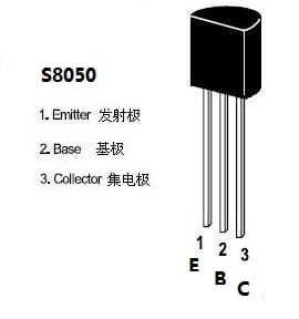 S8050 引脚